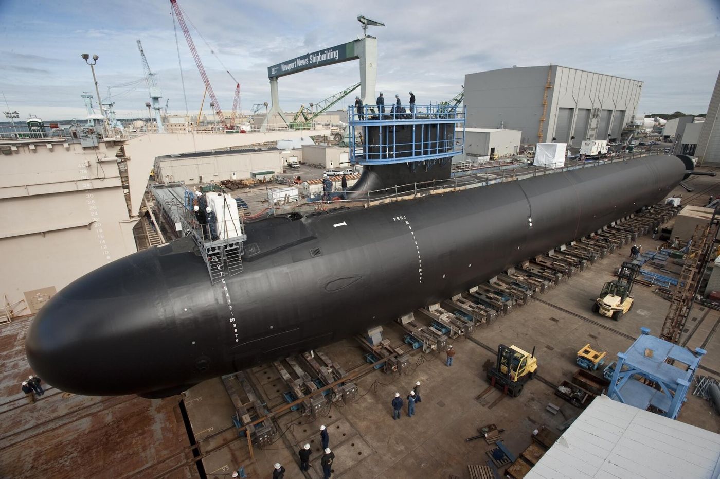 Attack Submarine Minnesota under construction